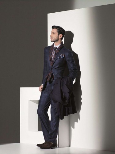Un look firmato Kiton