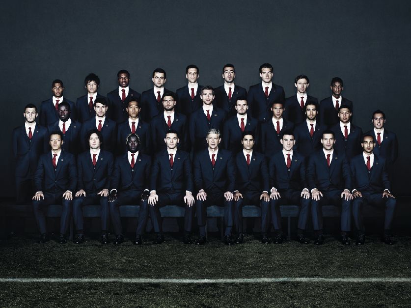 Lanvin scende in campo con l’Arsenal