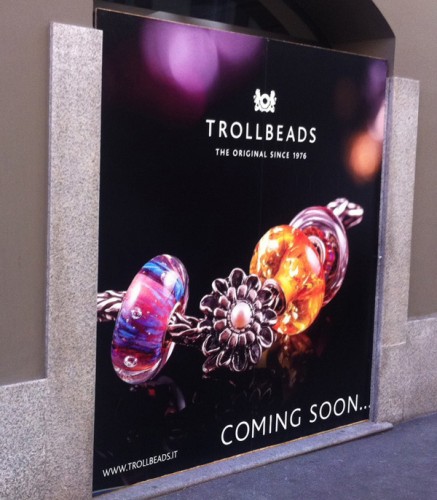 Trollbeads in via Pontaccio 3 a Milano