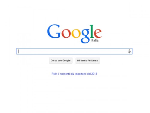 Schermata di Google