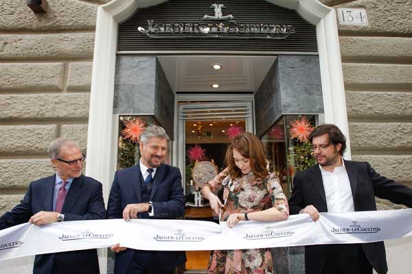 Jaeger-LeCoultre alza il sipario su via Veneto