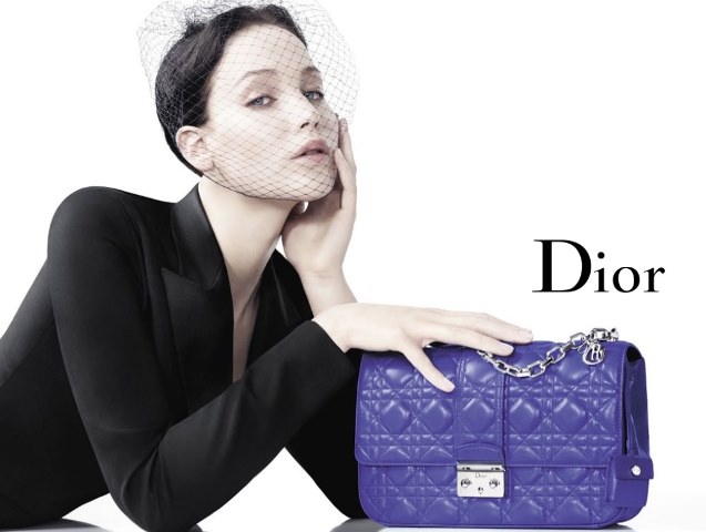 Jennifer Lawrence per la campagna P/E 2013 di Miss Dior