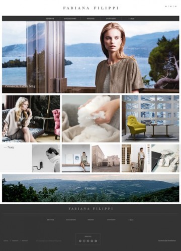 Home page Fabiana Filippi