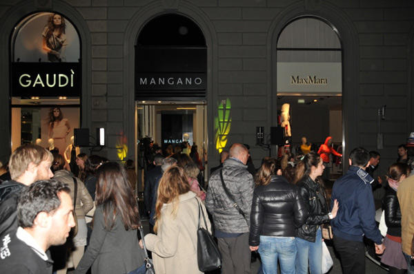 Mangano a Firenze