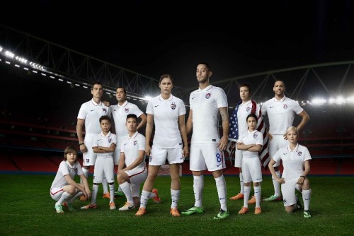 La nazionale statunitense di calcio veste Nike