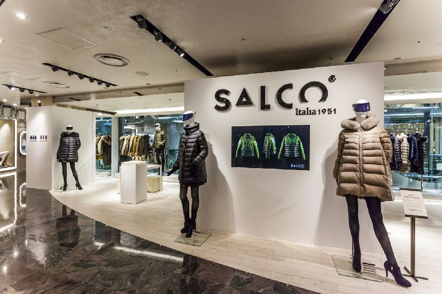 Salco apre da Isetan