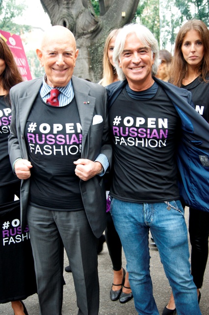 #Openrussianfashion invade Milano