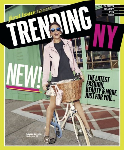 La copertina del primo numero di TrendingNY