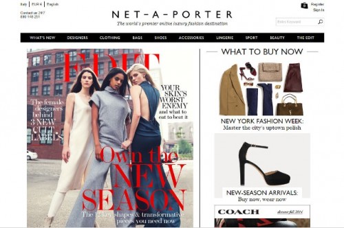 Home page Net-a-porter