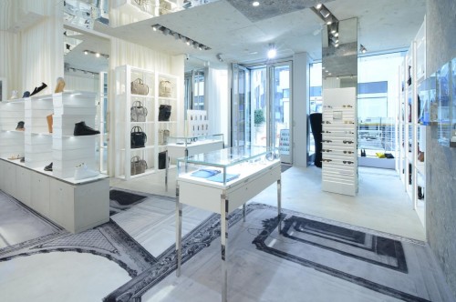 Il negozio Maison Martin Margiela in Porta Nuova