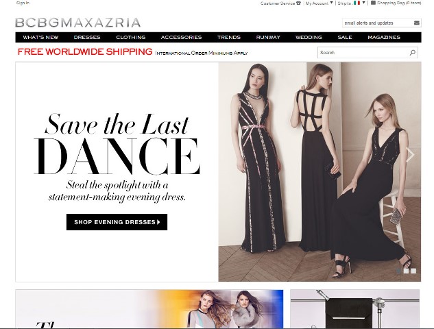 Max Azria vara l’e-shopping mondiale (100 Paesi)