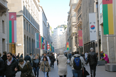 Mango verso la Mondadori in Vittorio Emanuele
