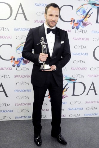 Tom Ford agli ultimi CFDA Awards.