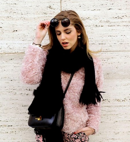 Uno scatto di Chiara Ferragni tratto da The Blonde Salad