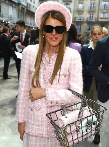 attends the Chanel show as part of the Paris Fashion Week Womenswear Spring/Summer 2015 on September 30, 2014 in Paris, France.