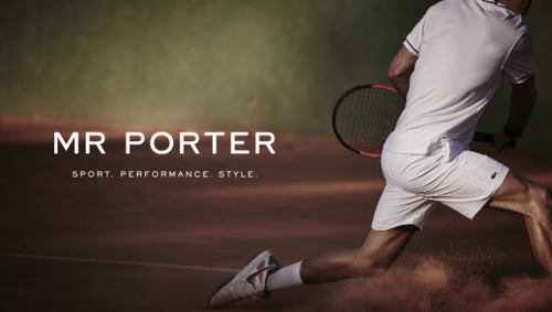 Mr. Porter inaugura la sezione sport per lui