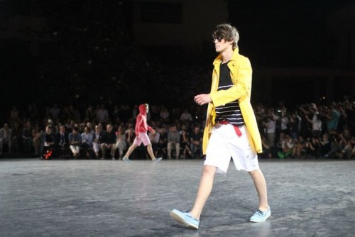 Lo show di Band of Outsiders a Pitti immagine uomo