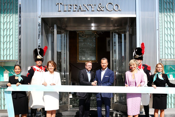 Boutique a Ginevra per Tiffany & Co.