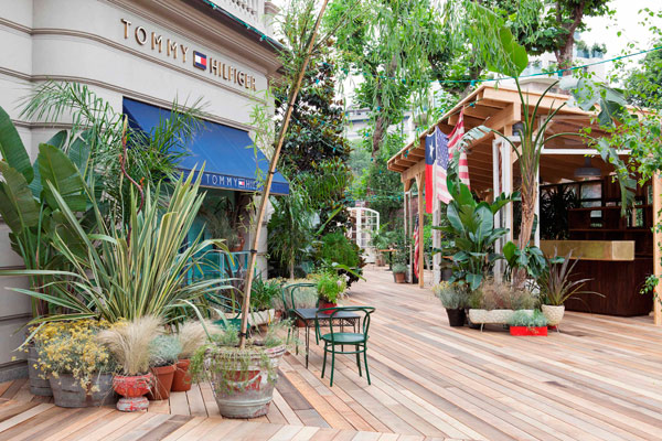 Tommy Hilfiger apre il suo Garden