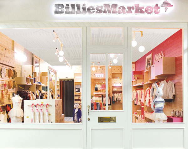 CWF presenta il concept store BilliesMarket