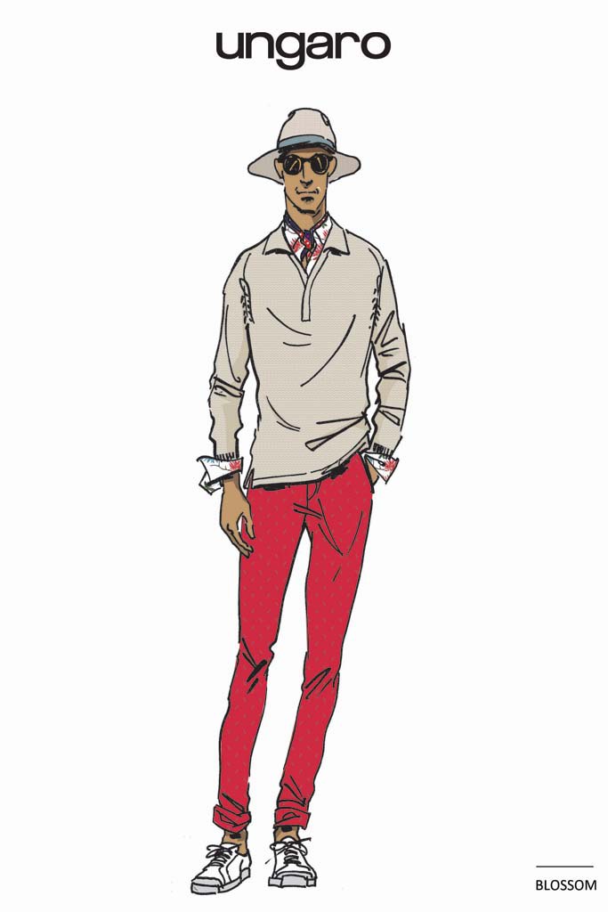 Nuova linea sportswear per l’uomo di Ungaro