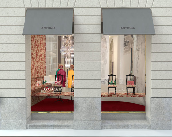 Antonia, dedica a Gucci durante la Mfw