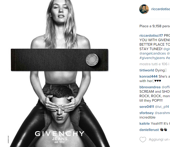 Tisci lancia Givenchy Jeans