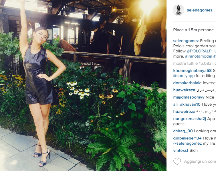 Lo strano caso di Selena Gomez alla #Nyfw