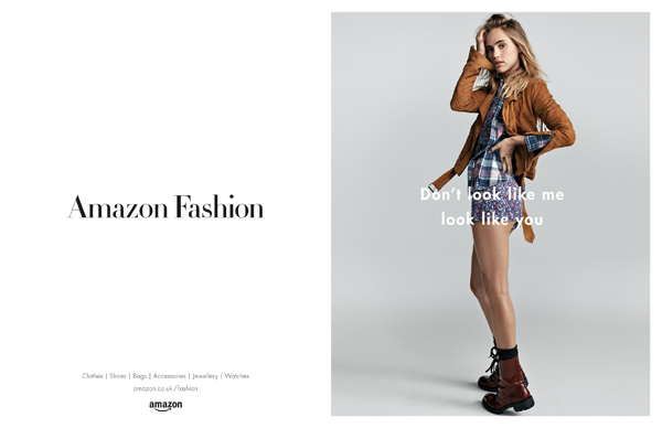 Suki Waterhouse volto di Amazon Moda