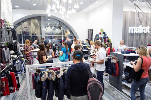 Prima boutique in Russia per Mafrat