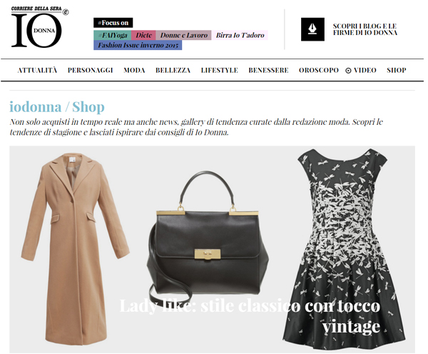 Io Donna lancia l’e-commerce
