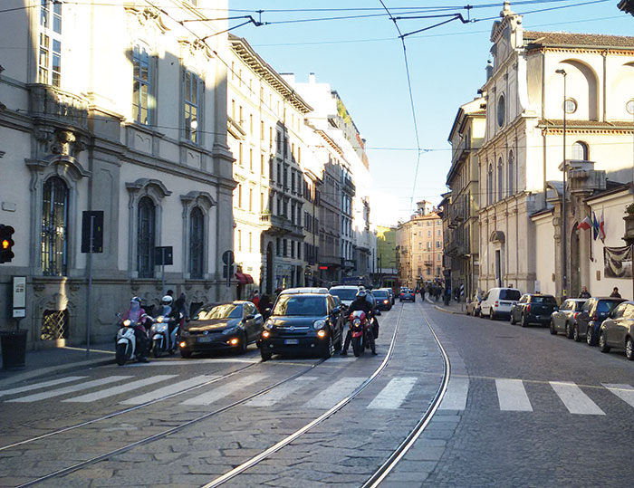 Il bello si affaccia sul pavé