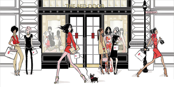 Elizabeth Arden The Red Door Spa in Union Square a New York