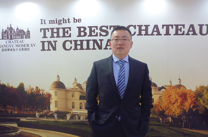 Jian Sun, direttore generale del colosso cinese del vino Changyu