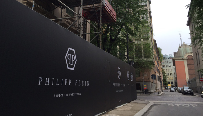 Philipp Plein, nuovo building con ristorante