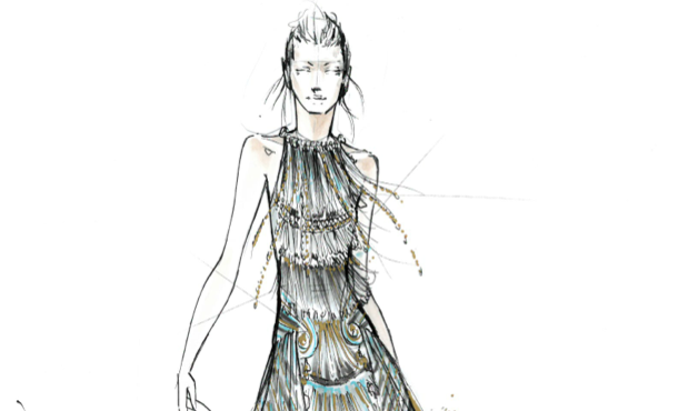 Alberta Ferretti sfila a Parigi
