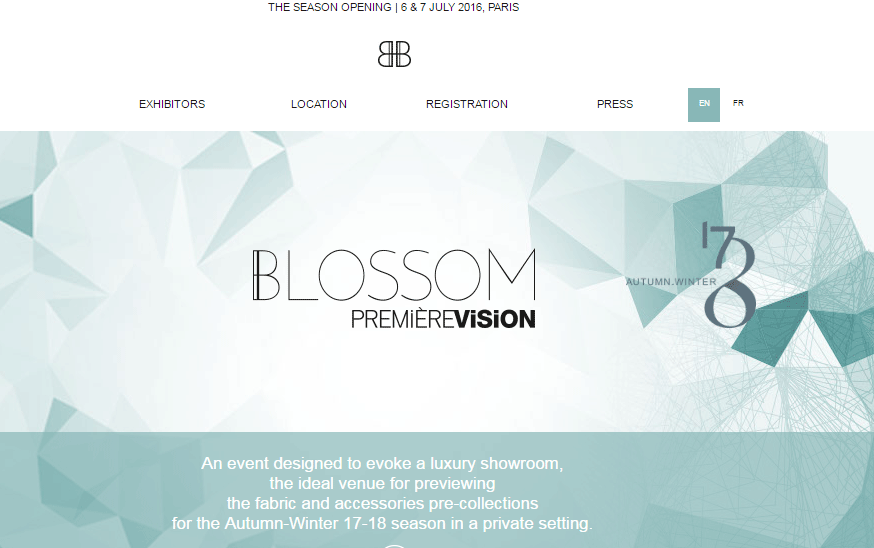 Première Vision prepara il debutto di Blossom
