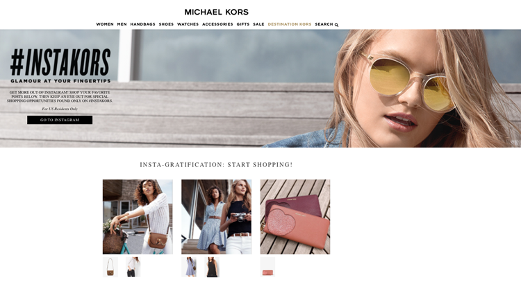 Il trucco di Michael Kors per aggirare Instagram