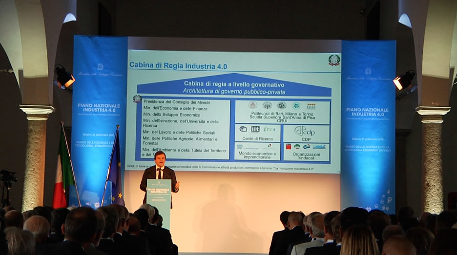 Calenda: “Subito 10 mld in più su Industria 4.0”