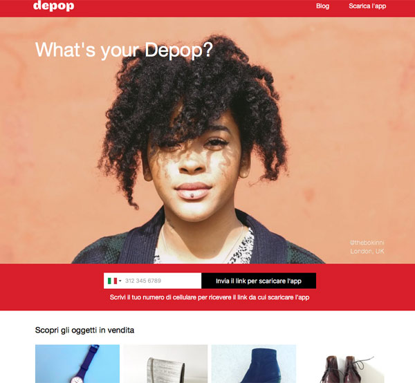 Depop, nuovi capitali per 7,4 mln