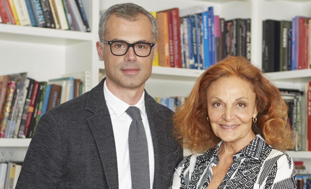 Riva lascia Diane von Fürstenberg