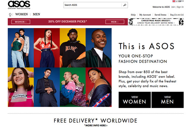 Asos richiama parte della produzione in Uk