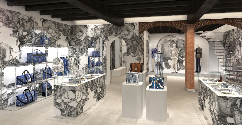 Louis Vuitton apre il primo pop-up italiano