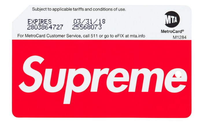 NY, corsa ai biglietti della metro firmati Supreme