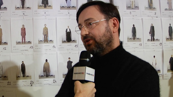Calcaterra, prima sfilata durante la Mfw