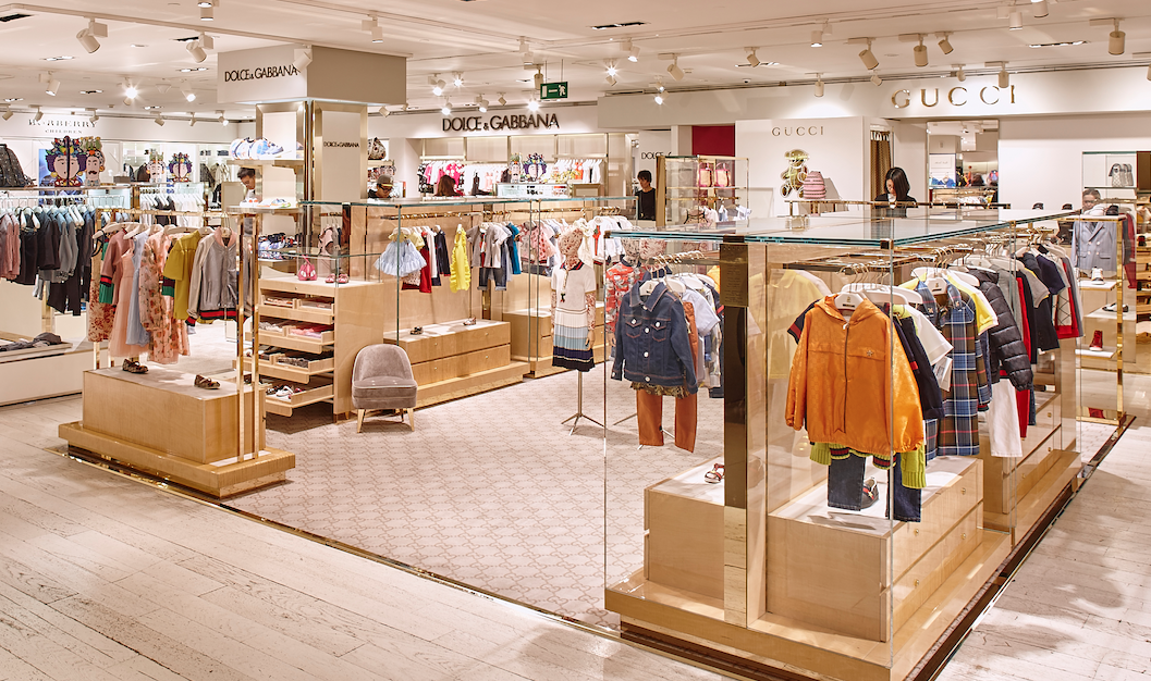 Il kidswear conquista i department store