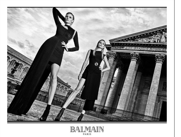 Balmain e gli altri, campagne in autoscatto