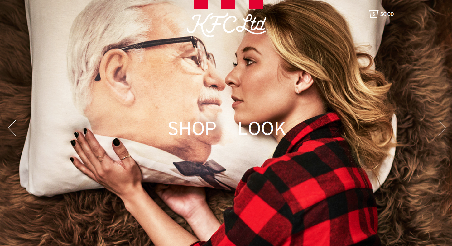 I polli fritti di Kfc diventano una linea moda