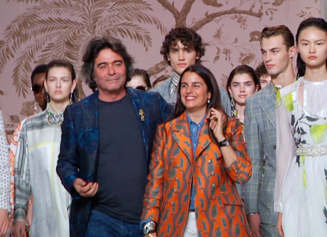 Debutto co-ed di Veronica e Kean Etro