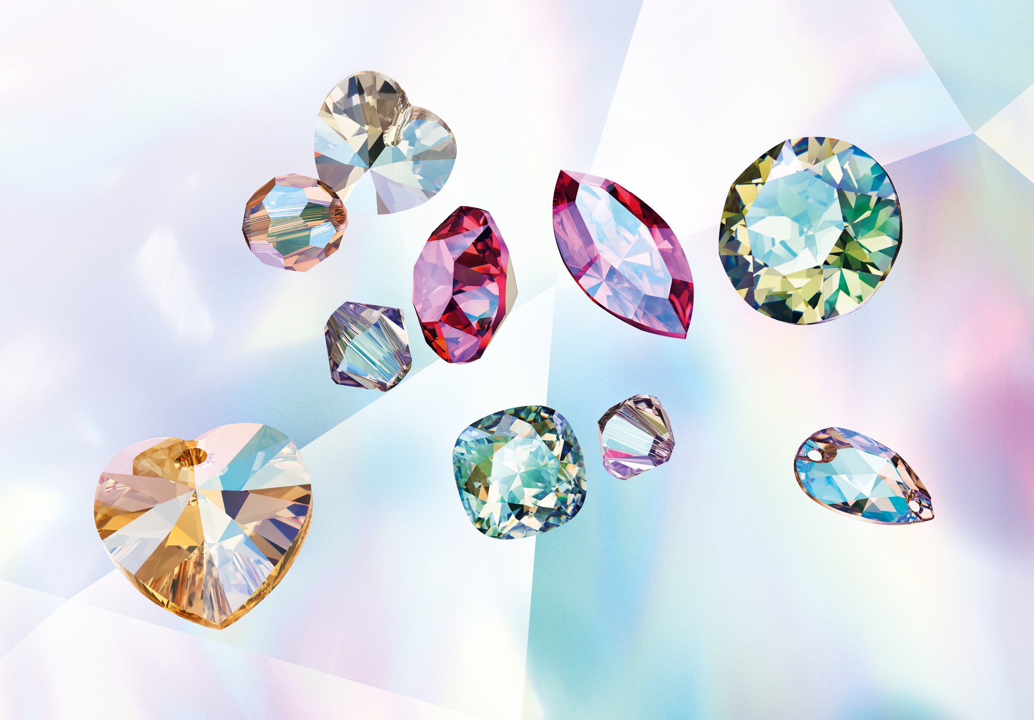 Swarovski Professional, pelli incastonate di pietre